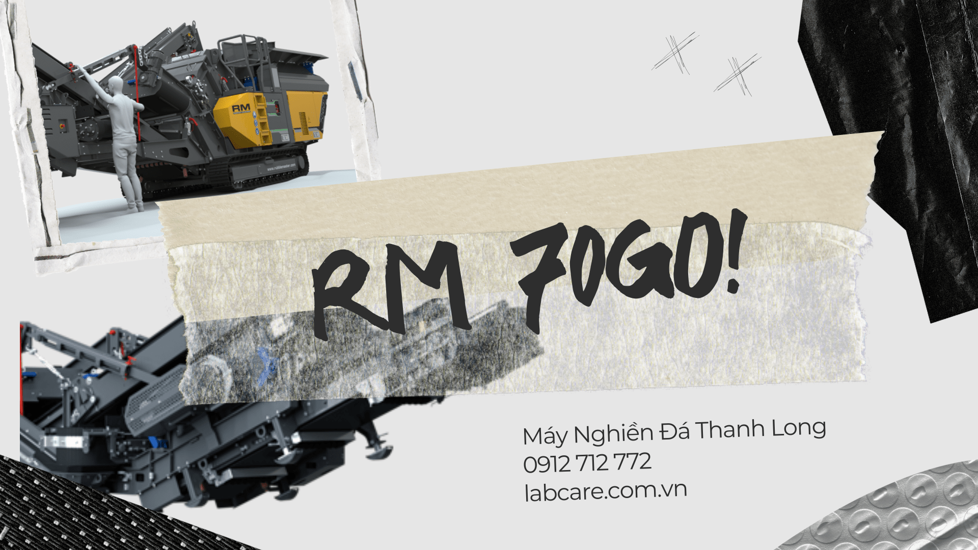 RM 70GO! 2.0 – Máy nghiền di động nhỏ gọn, mạnh mẽ và tiết kiệm nhiên liệu